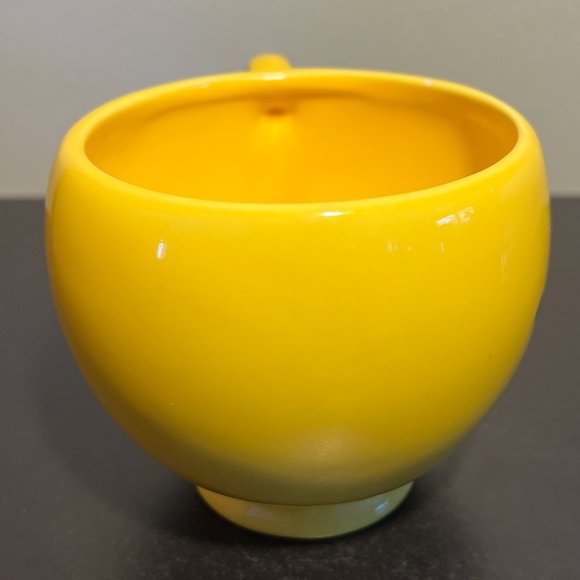 TELEFLORA Yellow Smiley Happy Face Cup Mug ~ Vase ~ Planter ~ Have a Nice Day - Picture 2 of 7